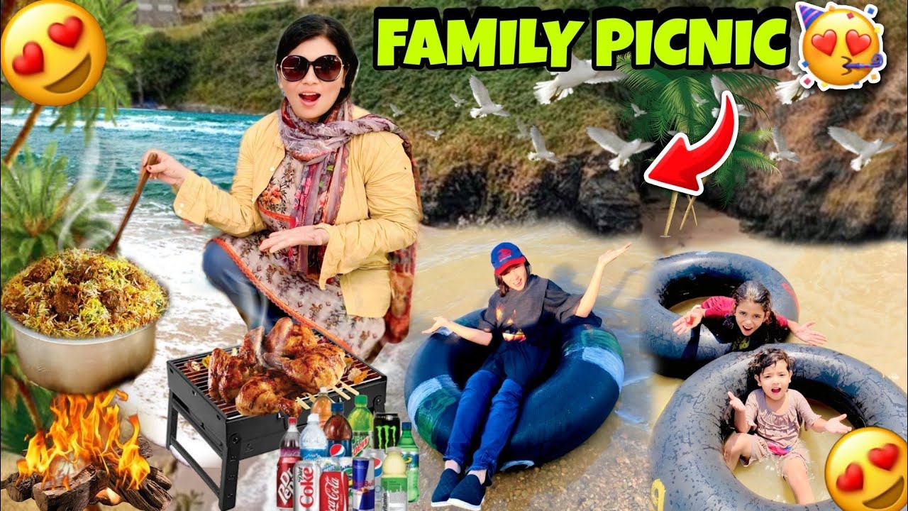 Family K Sath Picnic😍 Vlog Part:2 At Karli Jheel🌊🥵 | Mama Ne Banaye Spicy🥵🔥🌶️Chicken Tikka Biryani🤤😋