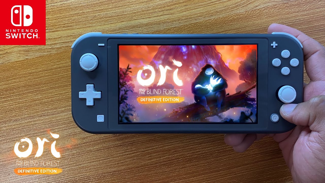 Ori And The Blind Forest: Definitive Edition Nintendo Switch Lite Gameplay
