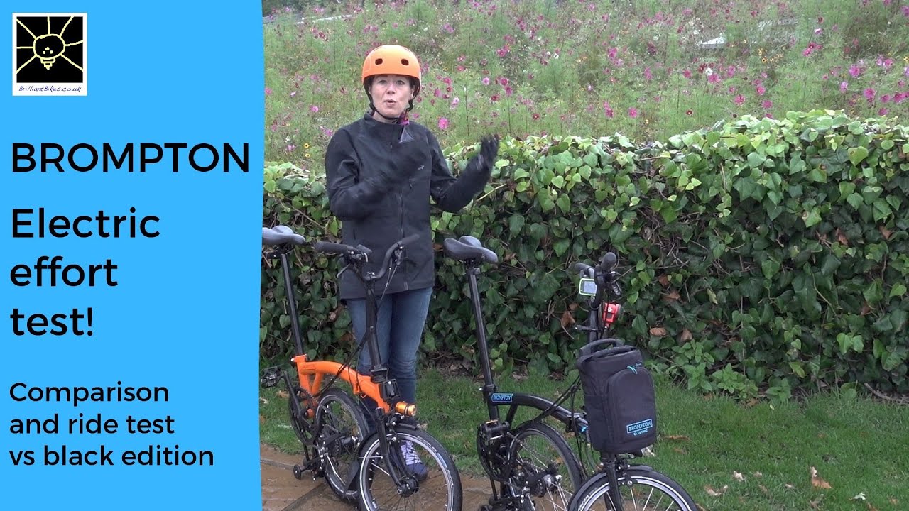 Электропривод и ручная езда Brompton: сравнение и тест усилий