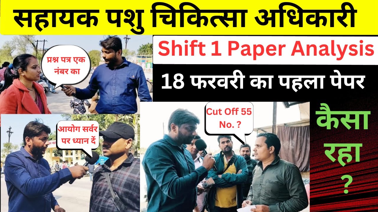 MP AVFO Shift 1 Paper Analysis 2025 | 18 February 1shift Paper Analysis | MP AVFP Paper Cutt Off