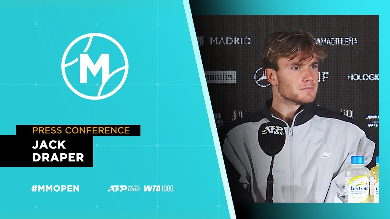 Rueda de prensa con Jack Draper // #MMOPEN 2025