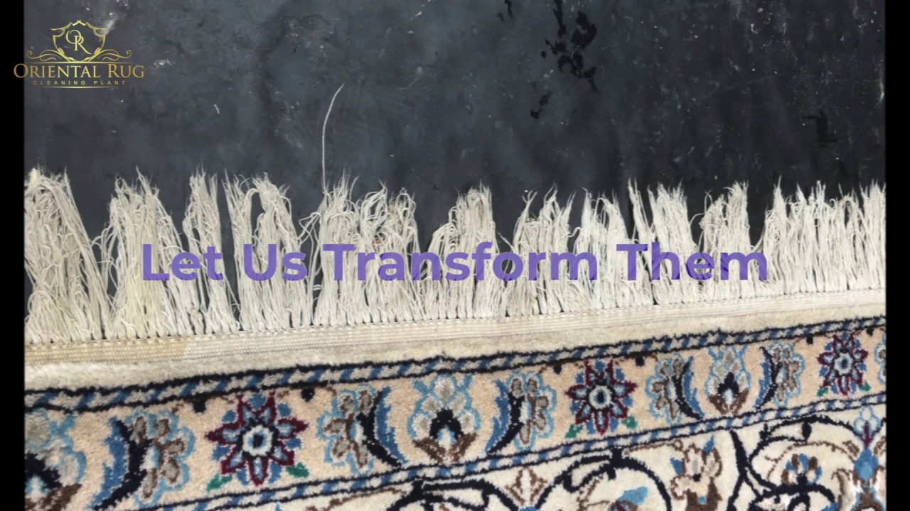 Oriental Rug Fringe Cleaning