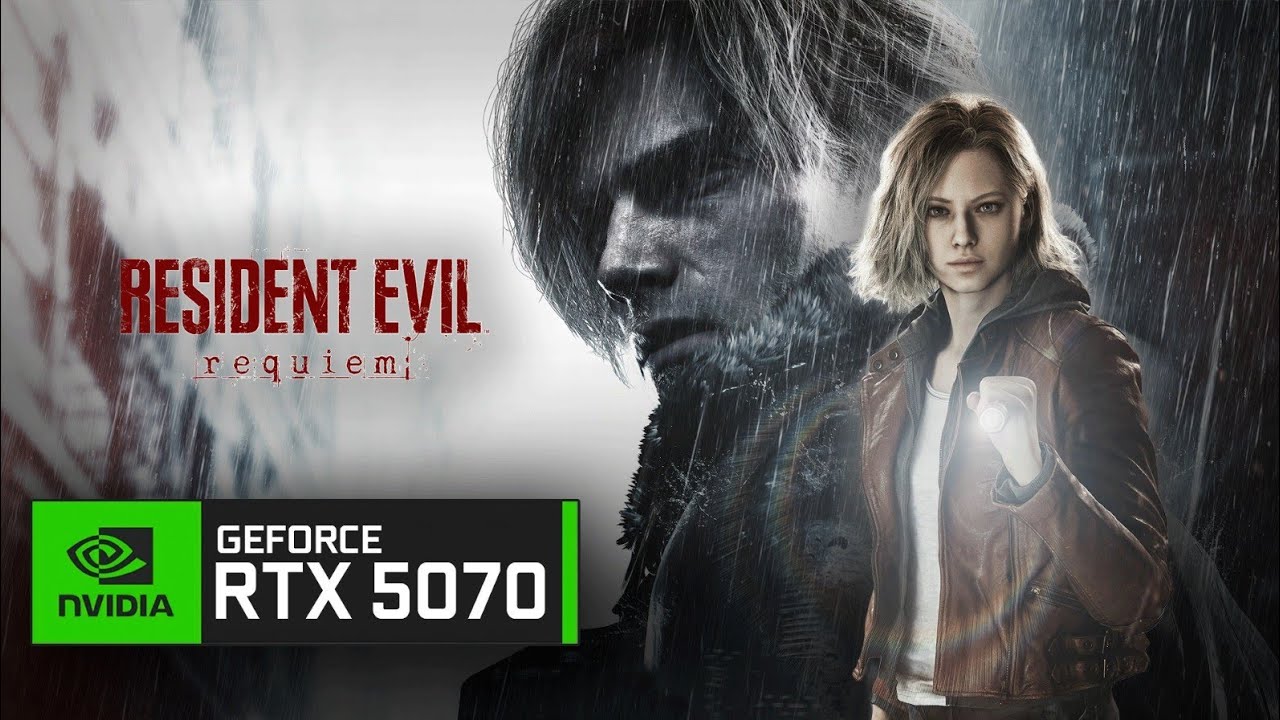Resident Evil Requiem | Gameplay Benchmark | Ryzen 7-5800X + RTX 5070 | FHD | QHD | Path Tracing |