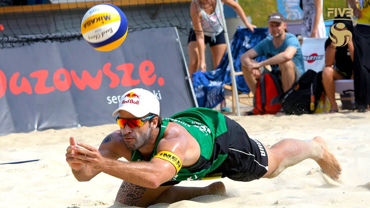 RIDICULOUS SAVES by Bruno Schmidt! | Highlights Beach Volleyball World