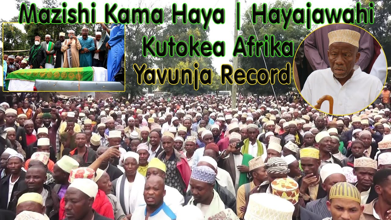 MAZISHI KAMA HAYA | HAYAJAWAHI TOKEA AFRIKA | YAVUNJA RECORD | AMAKWELI DR. SUNGU KIPENZI CHA WATU