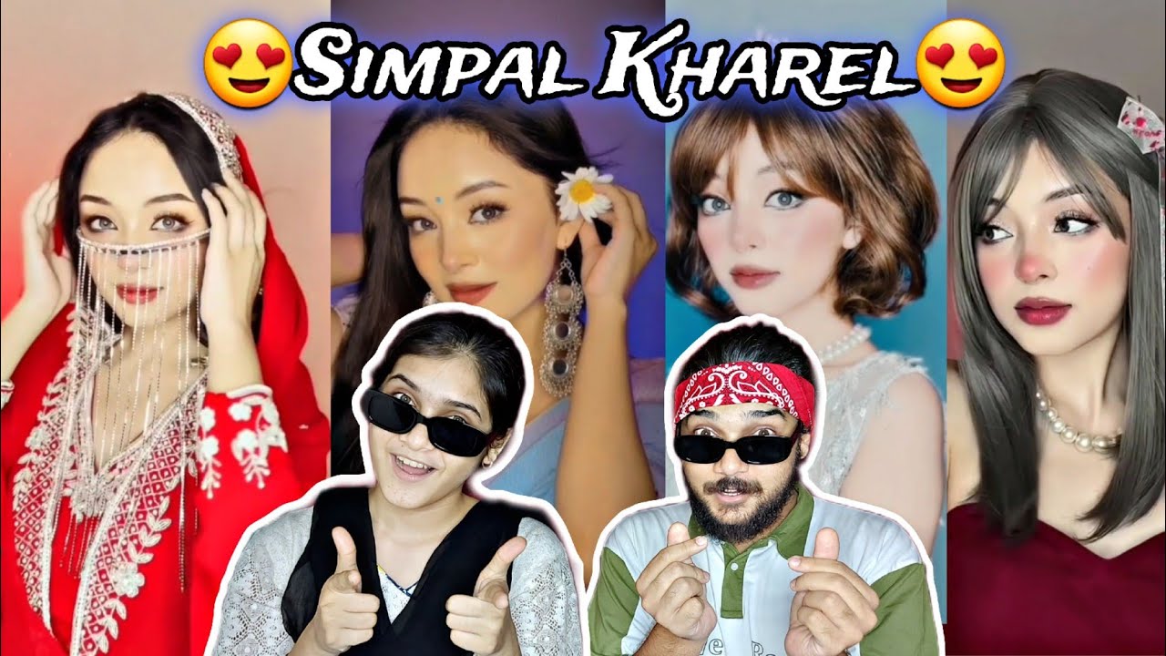 Simpal Kharel New Transition TikTok Videos 2023 | Pakistani Reaction on Nepali Tiktoker | part 31