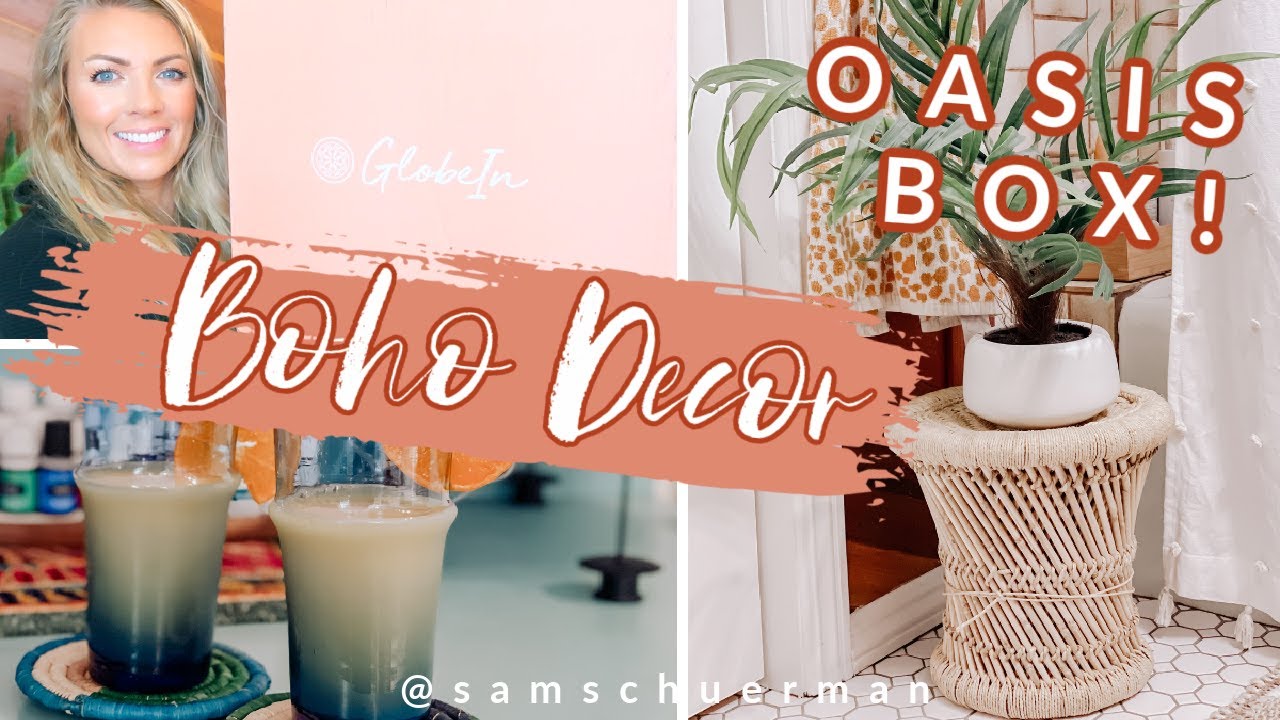 Boho Decor | GlobeIn Box Unboxing | Oasis Box 2020