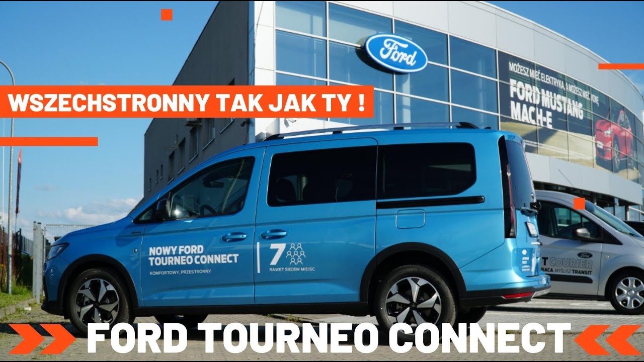 Ford Tourneo Connect | Dla małych firm i na wielkie wyprawy | Ford Autoskar