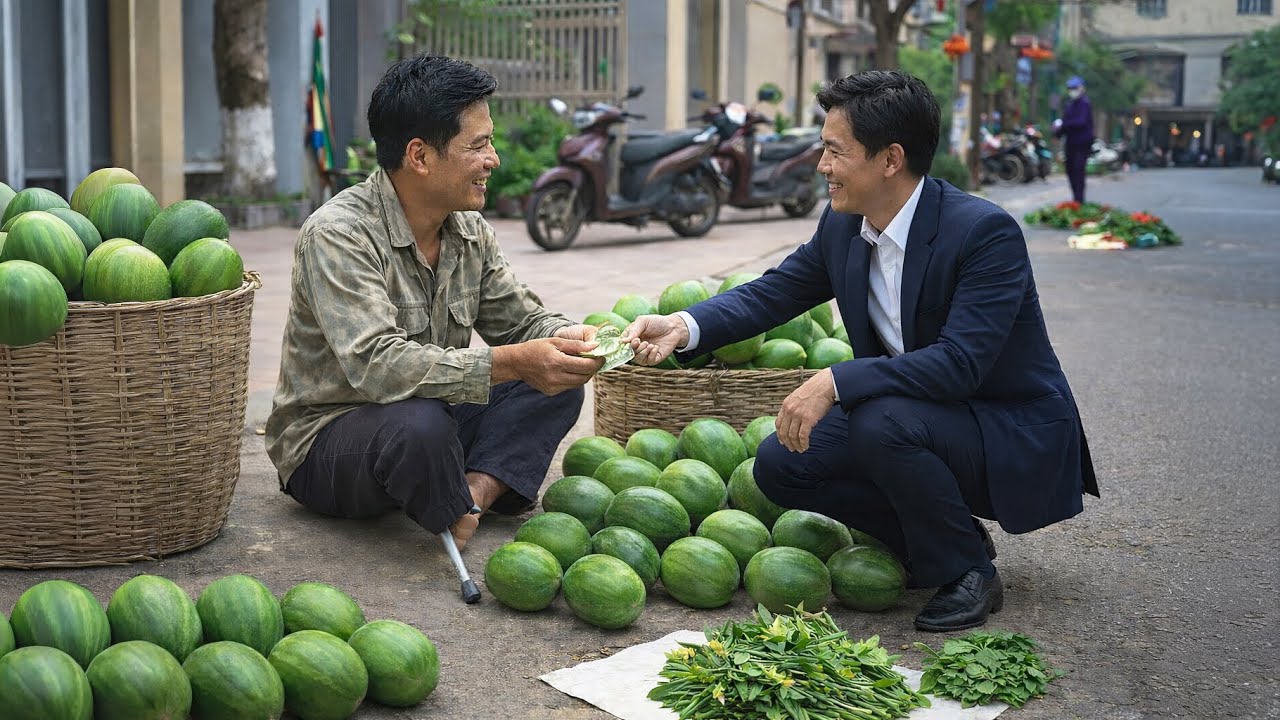 CEO Witnesses the Real Struggles of a One-Legged Man Providing for His Family