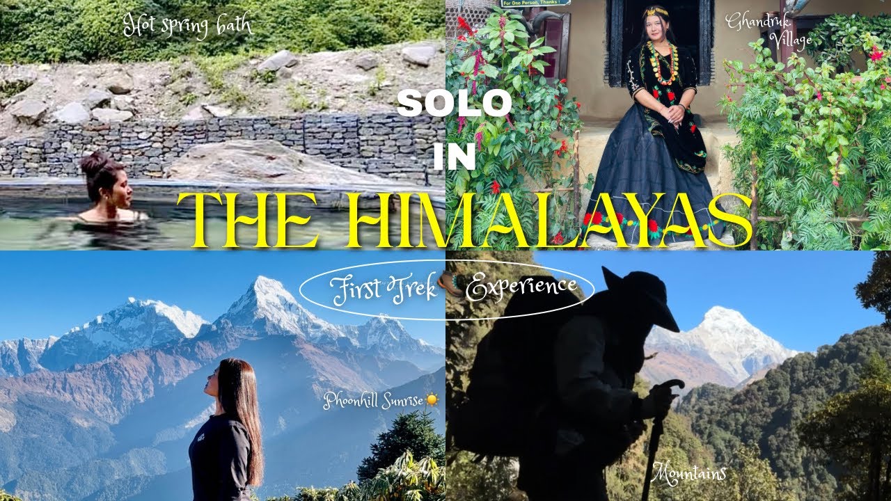 SOLO Trek To NAYAPUL-ULLERI-GHOREPANI PHOONHILL-GHANDRUK-JHINU HOT SPRING….. 