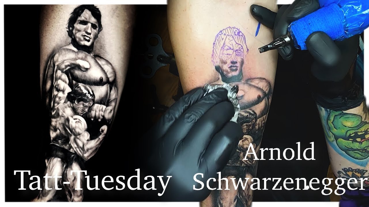Tattooing Arnold Schwarzenegger | Tatt-Tuesday | S.1 Ep. 3 🦾