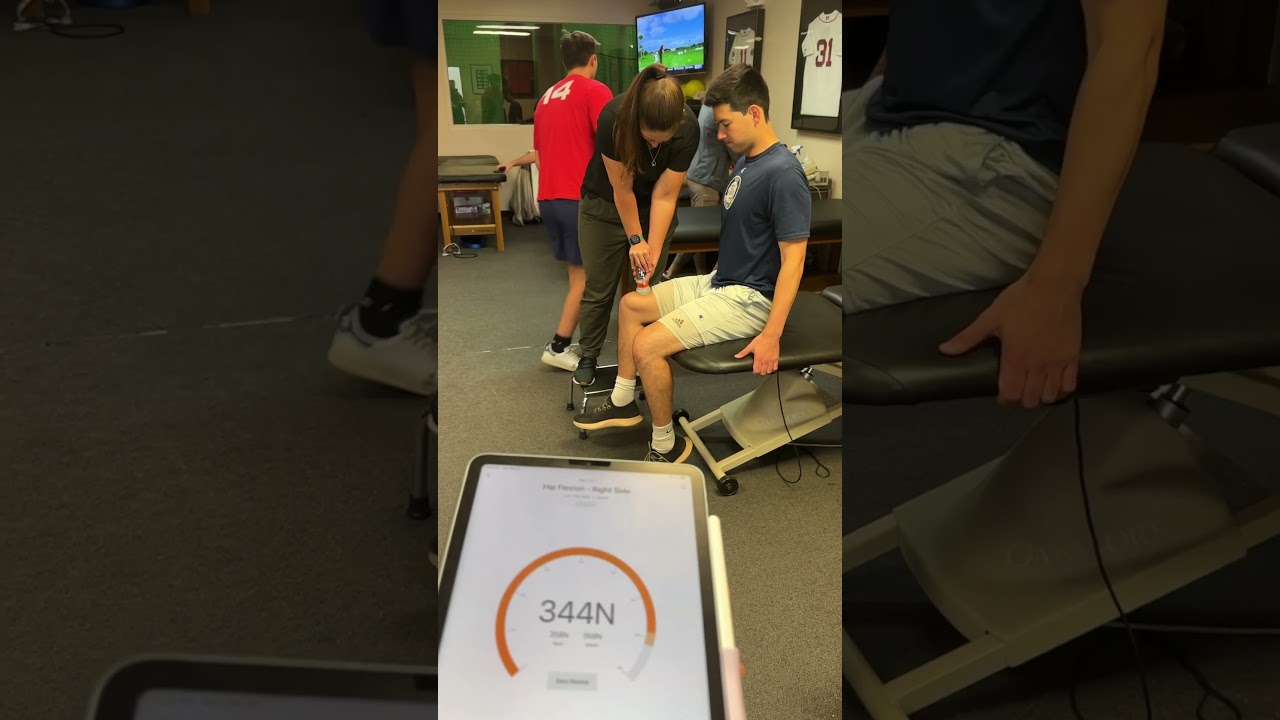 Hip Flexion Strength Testing | Hand Held Dynamometer