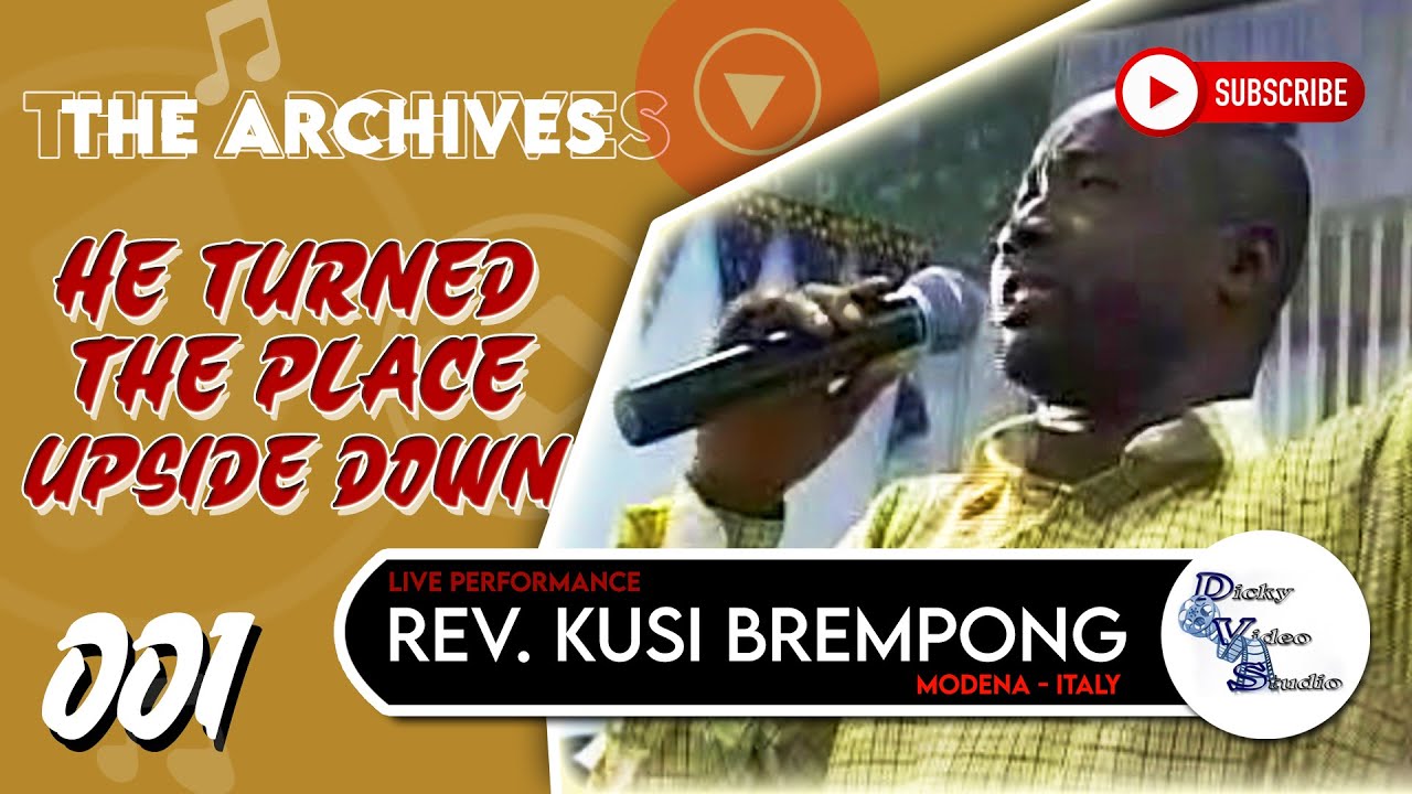 Reverend Kusi Brempong (a.k.a Kusi Berko) Shakes Modena - Live performance | The Archives