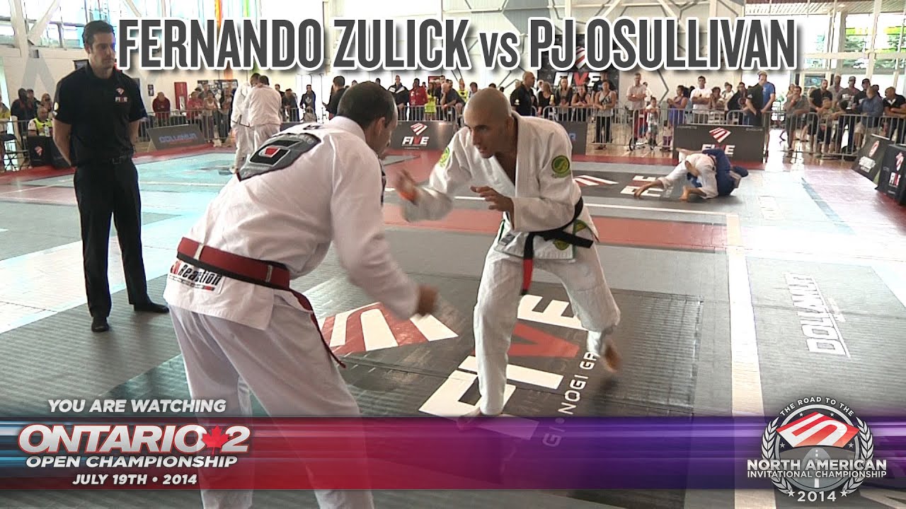 FIVE Grappling Ontario 2: Fernando Zulick vs PJ OSullivan (Adult 30-39 / Black Belt / WW SemiFinal)