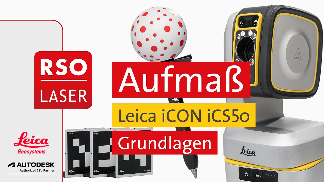 Leica iCON iCS50 Grundlagen | RSO-Laser