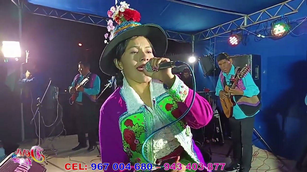 DORIS GUTIERREZ EN EL ANIVERSARIO DE HUALLA