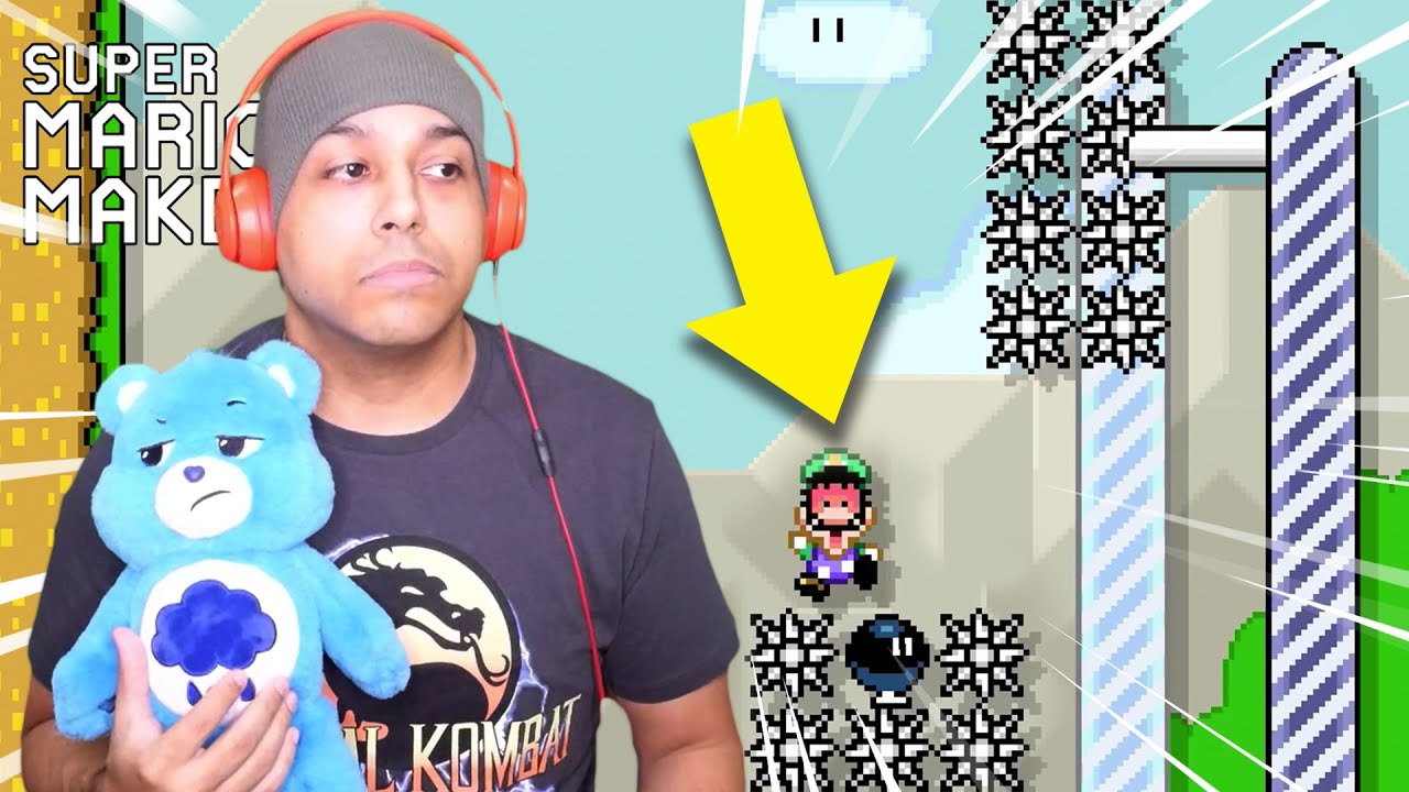 LOOK AT MY FACE!! WHY DO THIS TO ME!? [SUPER MARIO MAKER 2] [#95]