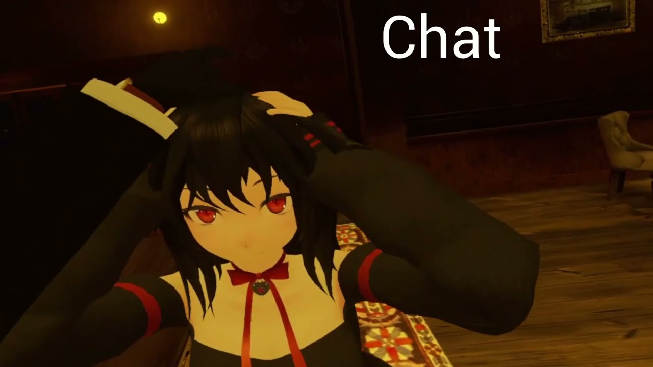 Nagzz Headpats Lanfear in VRChat Clip