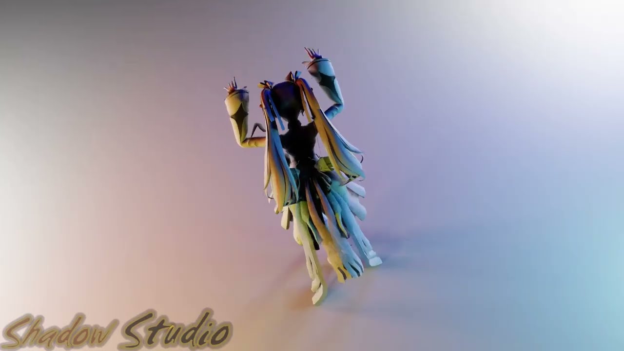 MMD Shadow Shadow (English Cover) 【JubyPhonic】 (Punishing∶ Gray Raven) 【战双帕弥什】卡列尼娜·辉晓丨炸裂霓虹☆