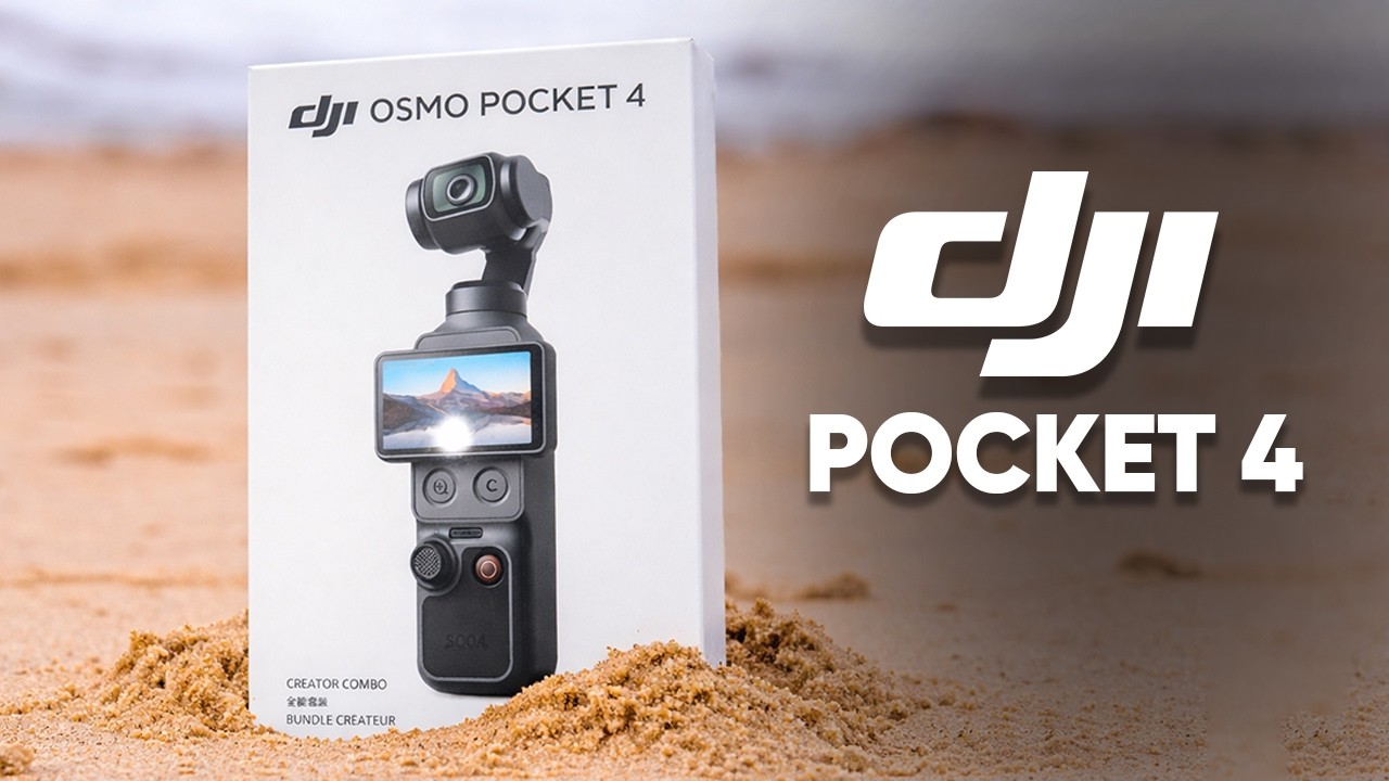 Распаковка DJI Osmo Pocket 4 &mdash; официальные характеристики, цена и дата выхода!