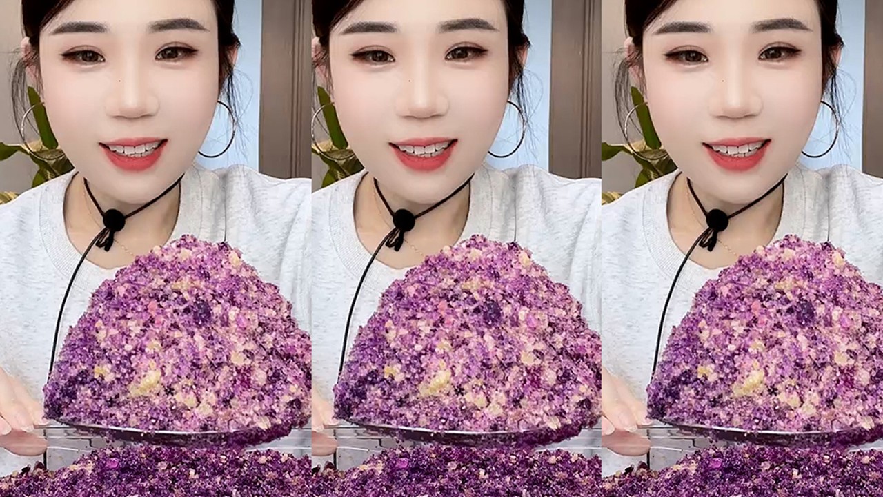 only YY ASMR - Ice Eating ASMR- Freezer Frost Eating ❄️❄️❄️