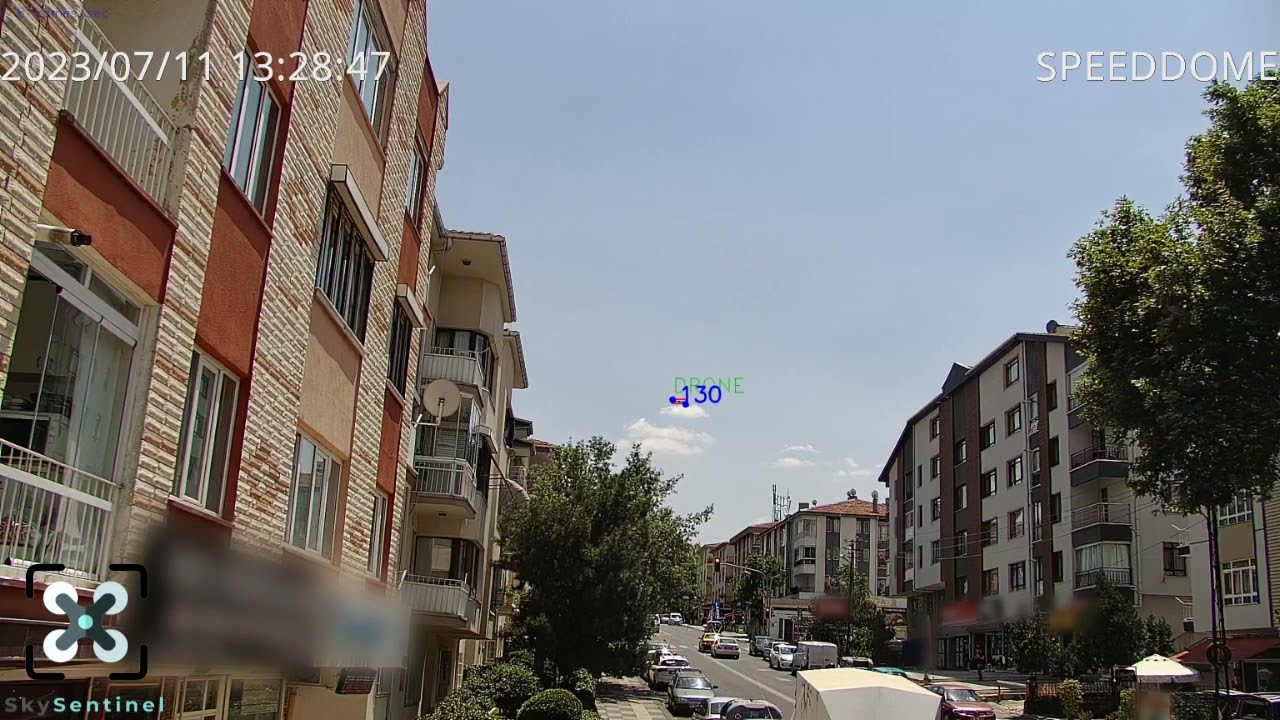 Skysentinel - Drone and bird detection in street landscape