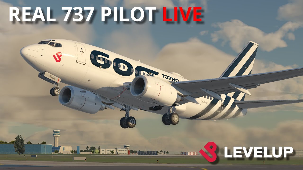 New Boeing 737 for X-Plane 11! | Real 737 Pilot LIVE | Threshold LevelUp 737 NG First Look!