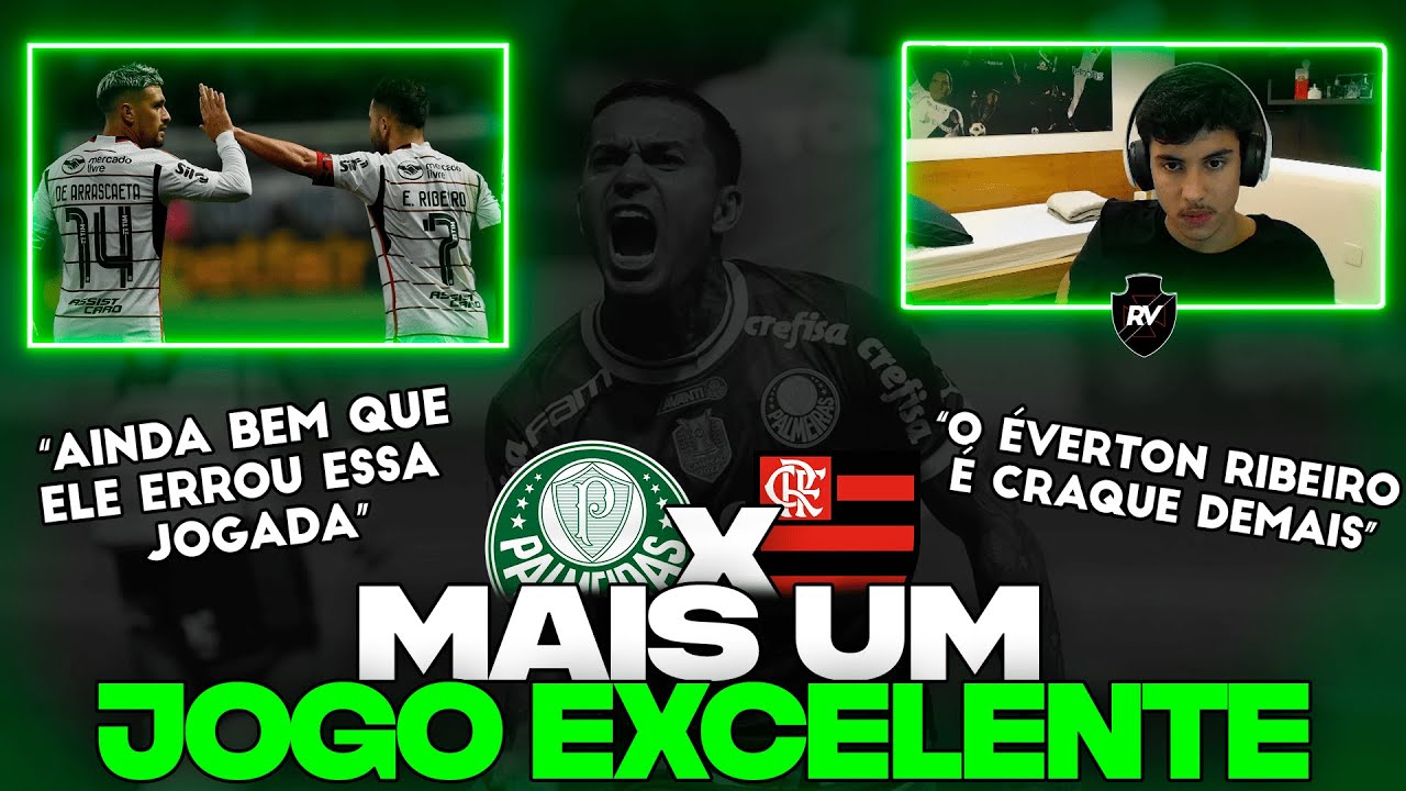 REACT DO RENATINHO: PALMEIRAS 1 X 1 FLAMENGO
