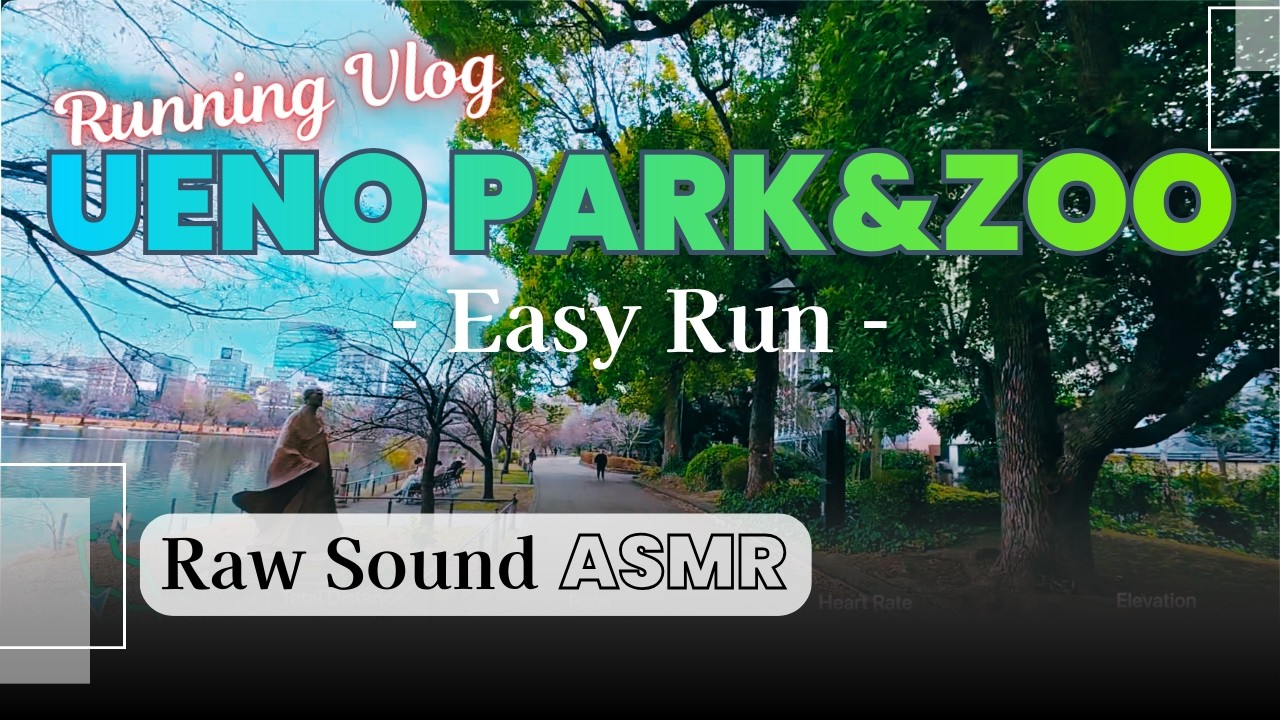 Easy Run - Ueno Park 20260212 [Raw Sound]