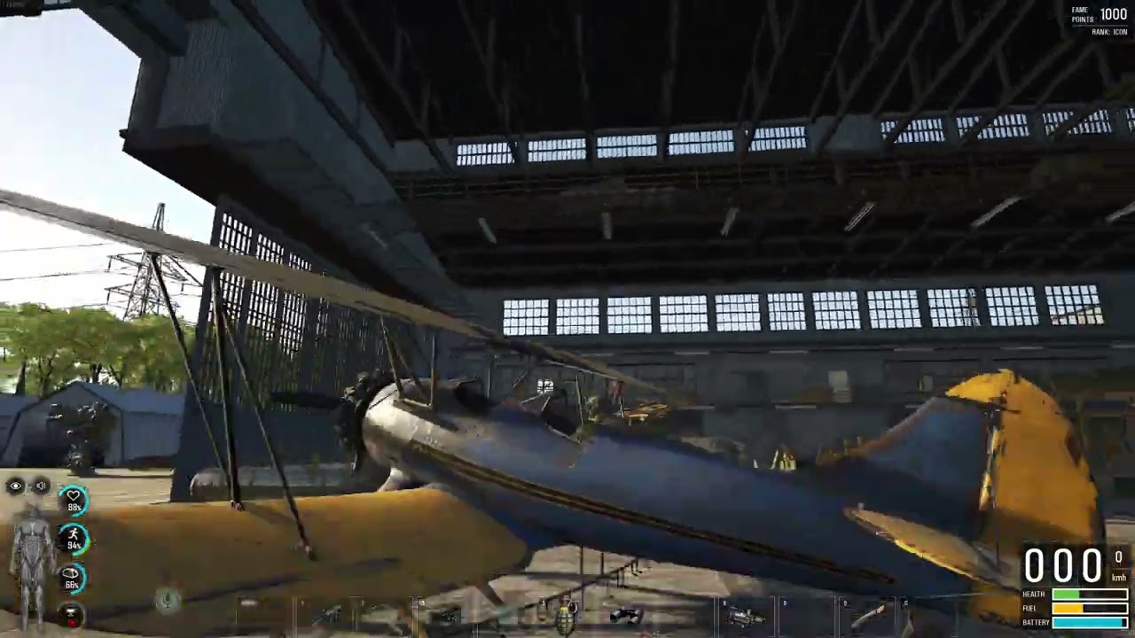 SCUM (0.7) - First attempt at flying.