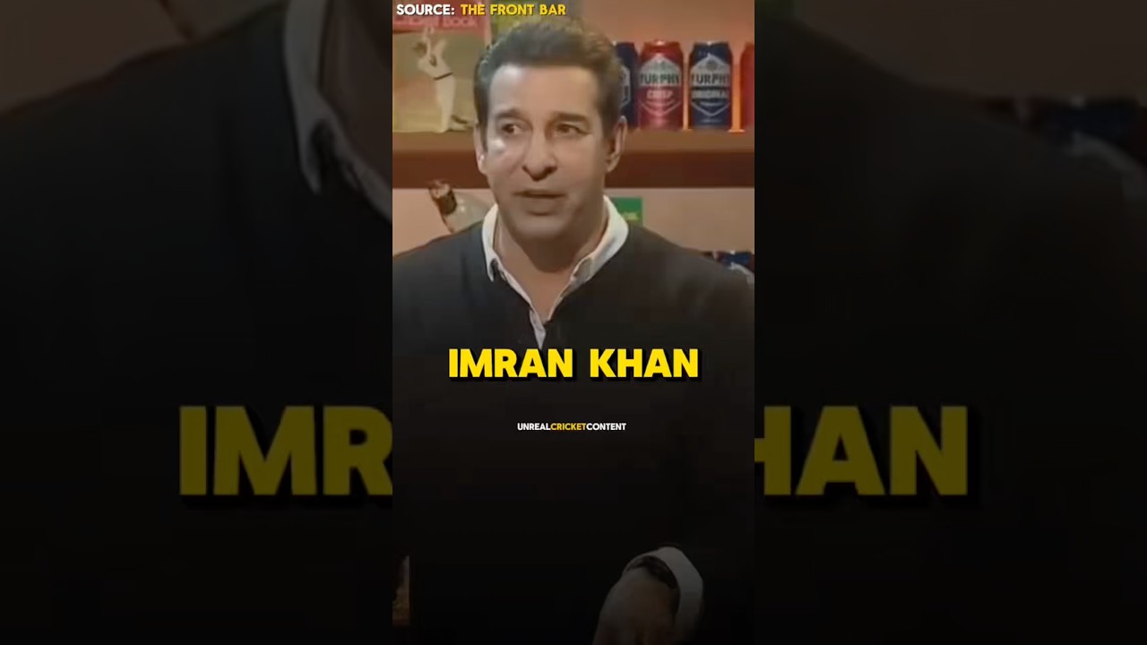 Wasim Akram gave credit to Imran khan for bowl #cricket #wasimakram #imrankhan #podcast