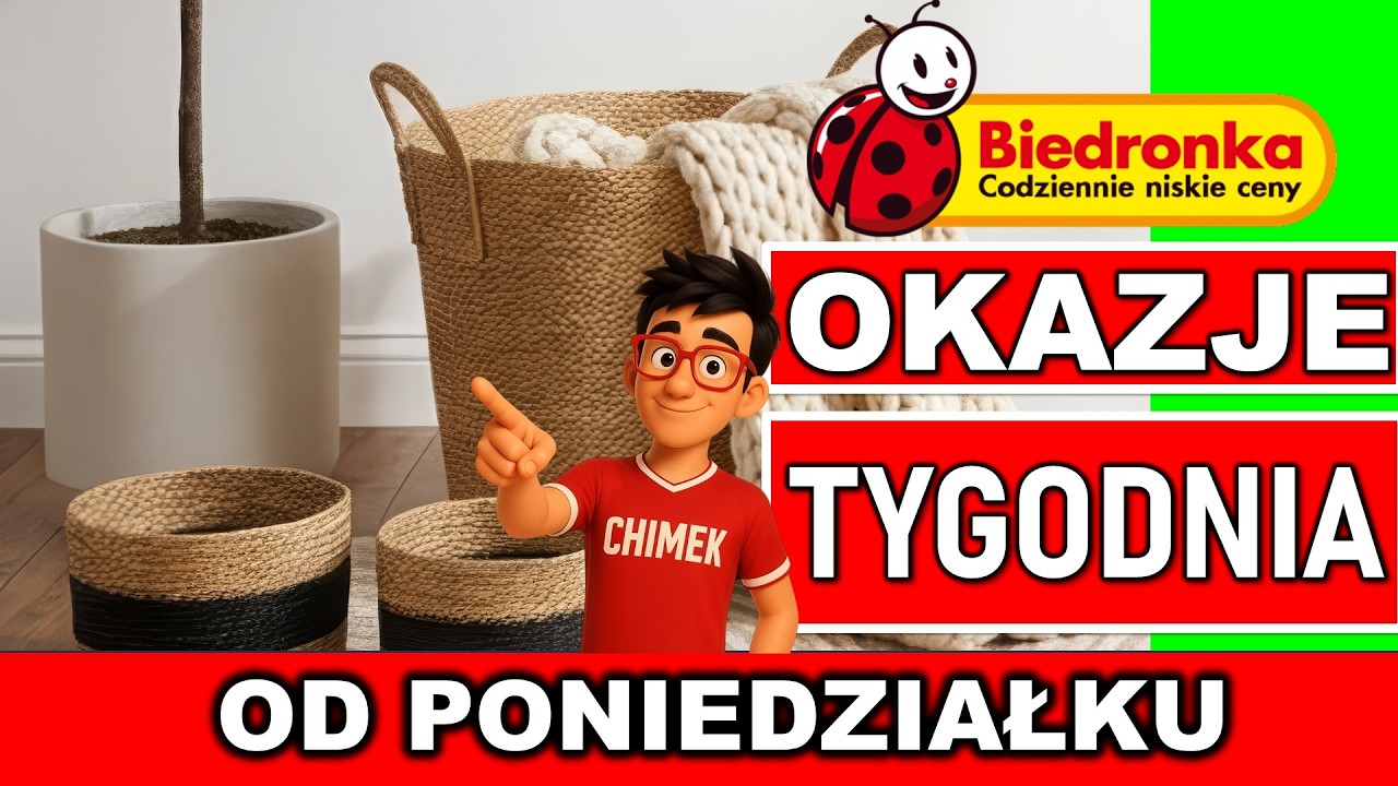 BIEDRONKA | Gazetka - Okazje Tygodnia ważne od poniedziałku 09.03.2026.