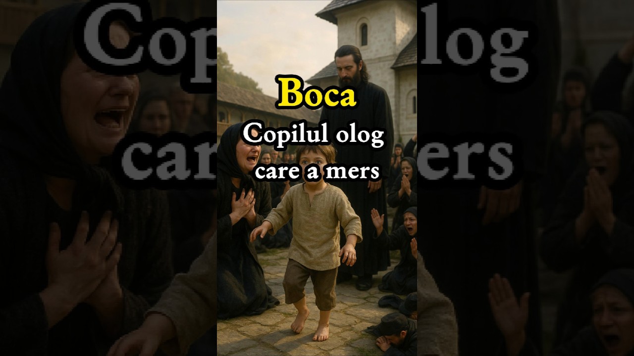 Minunea de la Prislop 😱 Copilul olog s-a ridicat și a mers ✝️👣 #arsenieboca  #ortodoxievie  #shorts
