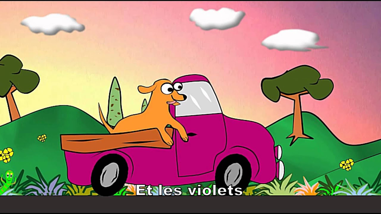 French colors - Couleurs - J'aime les voitures - alain le lait (car, truck)