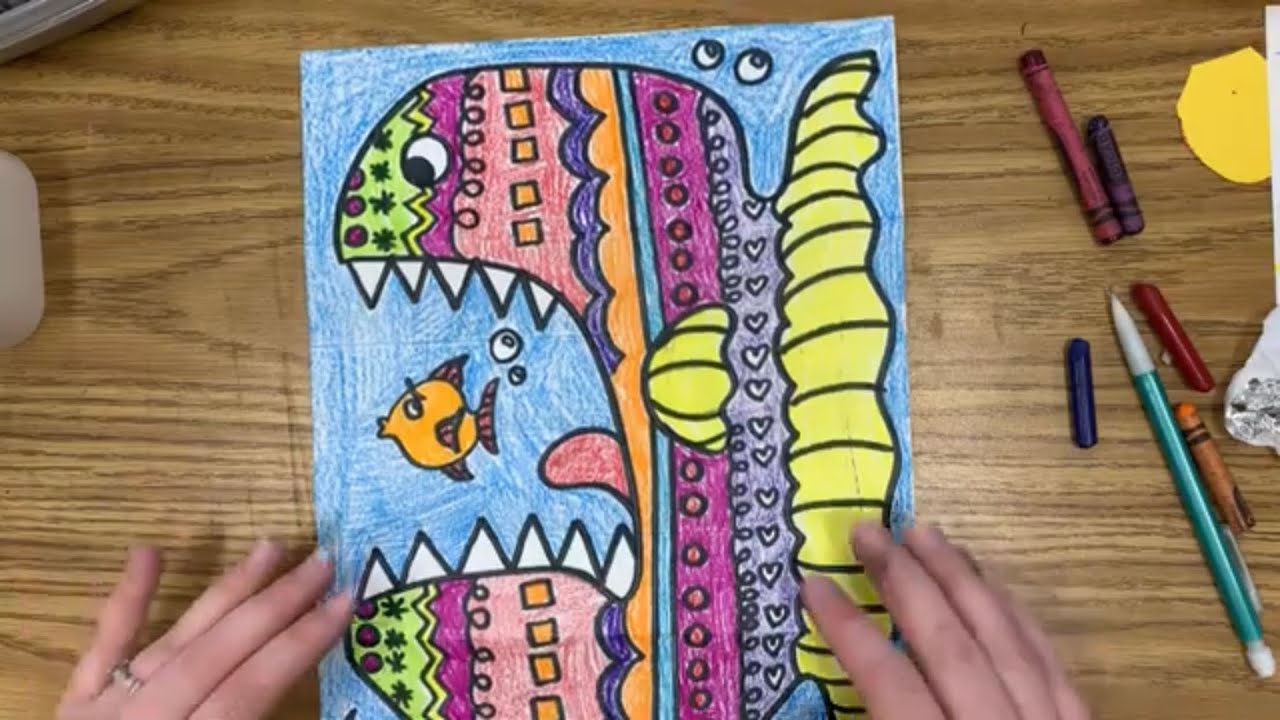 Kinetic Fish - 3rd Grade Art Lesson