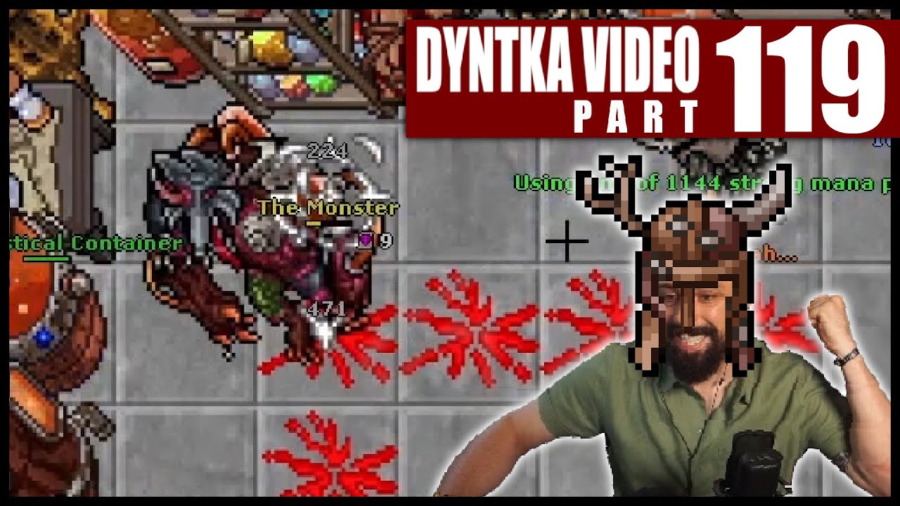 The Monster to jednak Boss pełen profitu | Tibia - Dyntka Video odc. 119