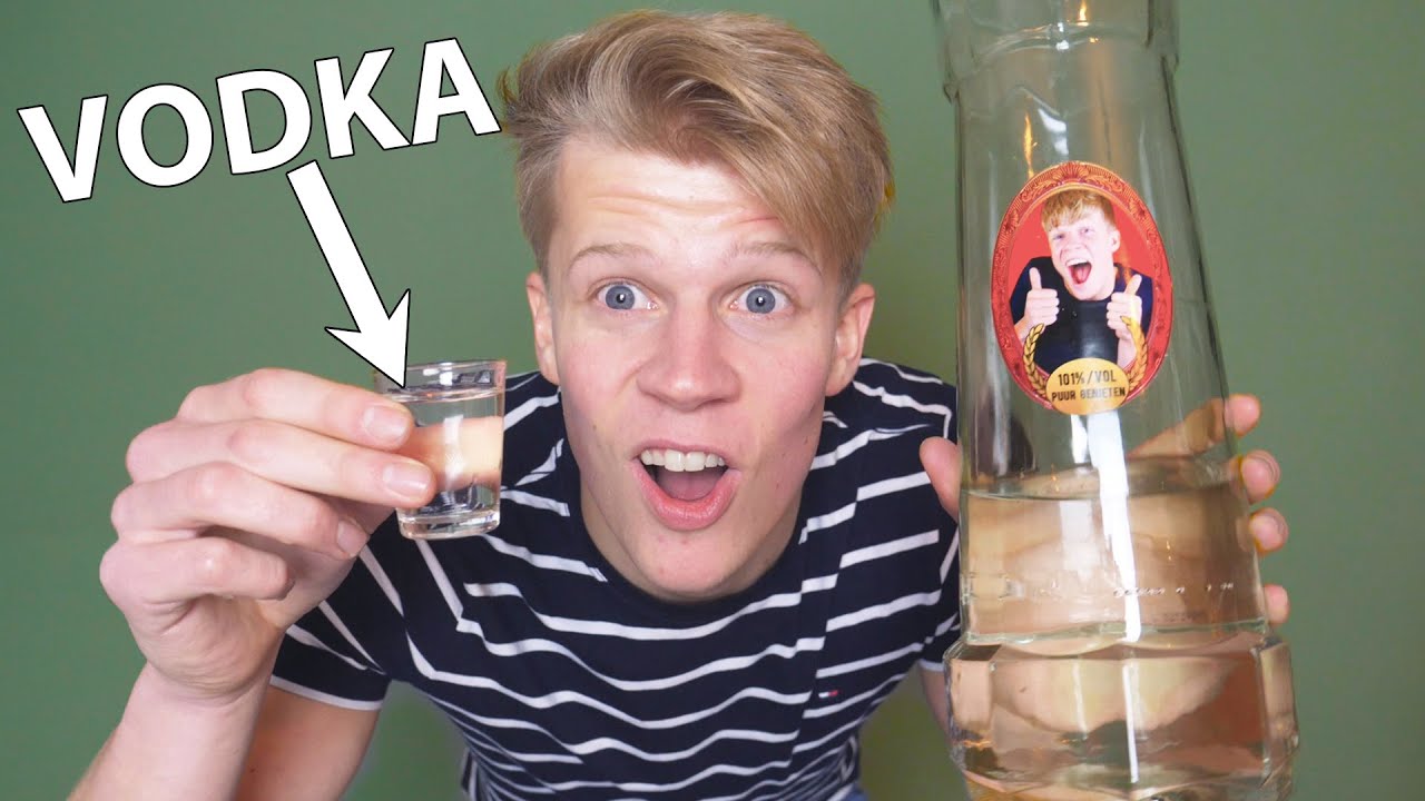 MIJN ZELFGEMAAKTE VODKA PROEVEN!