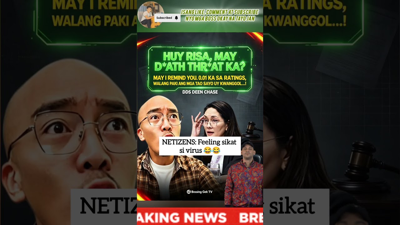 NANINIWALA BA KAYONG MAY D*ATH THR*AT KAY SEN. RISA HONTIVEROS?