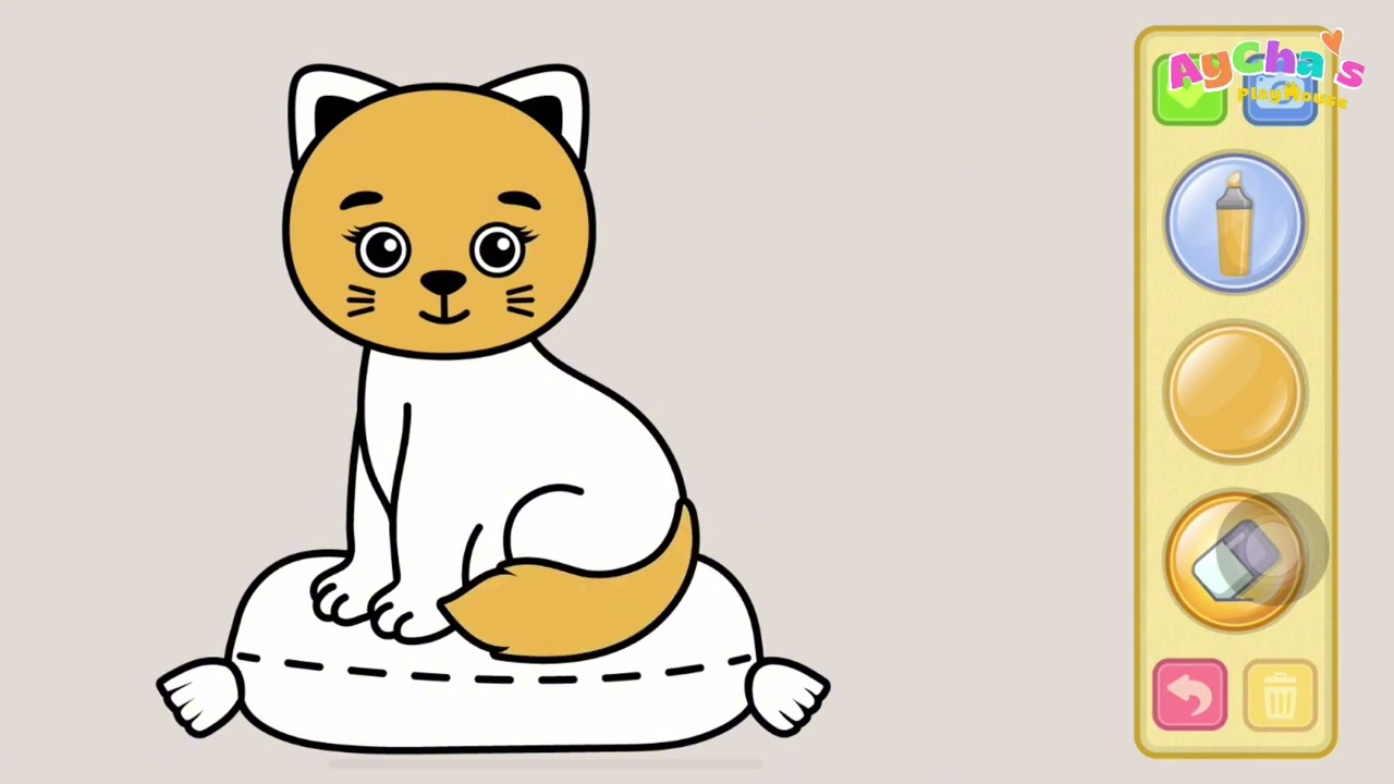 Colouring Animal 3 | Aycha&rsquo;s Playhouse