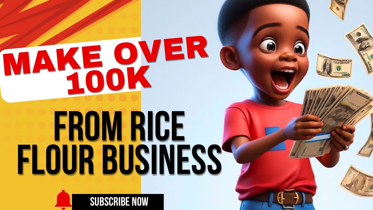 How to start and make money from rice flour business || the real goldmine || #howto #howtomake #how