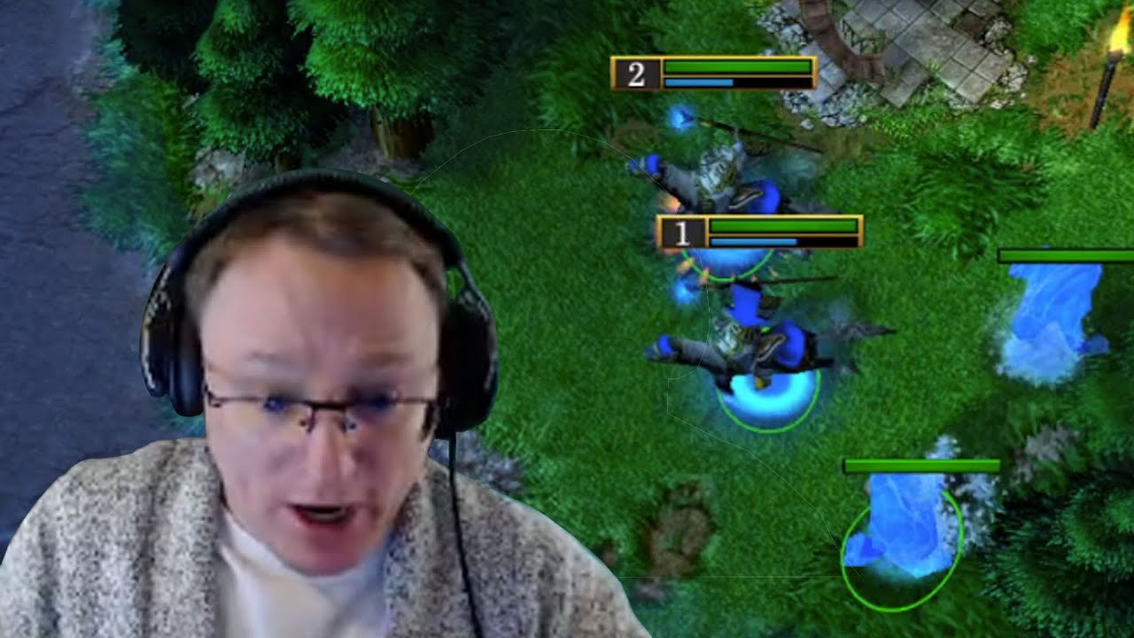 Ночной Warcraft III от Вудуша | RANDOM HEROES | ДВА АРХИМАГА