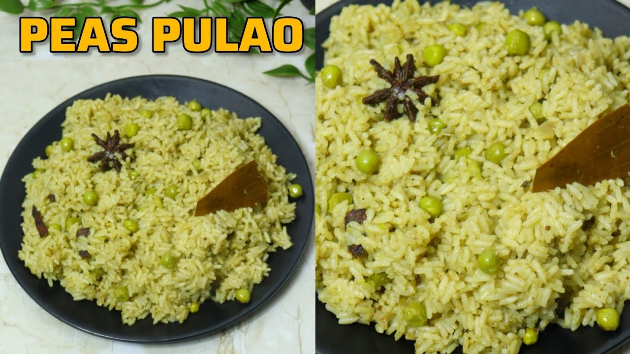 Easy Peas Pulao | Simple Peas Pulao Recipe | Peas pulao recipe | matar pulao | matar pulao recipe