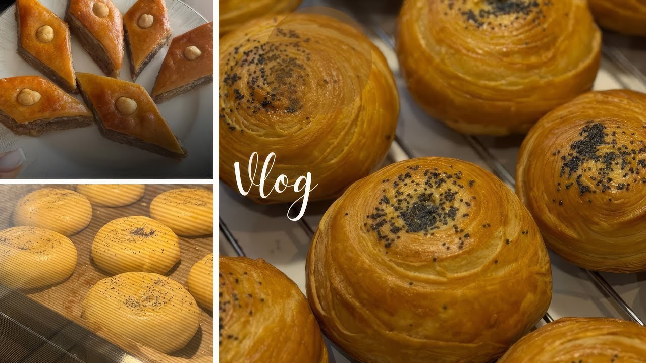 Cozy Winter Day at Home ❄️Heart Buns & Simple Routine