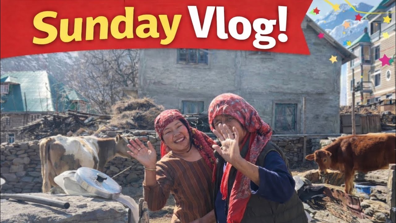 📈Sunday Vlog | Gaon Mein Aaj Kya Kiya 😍 Village Life