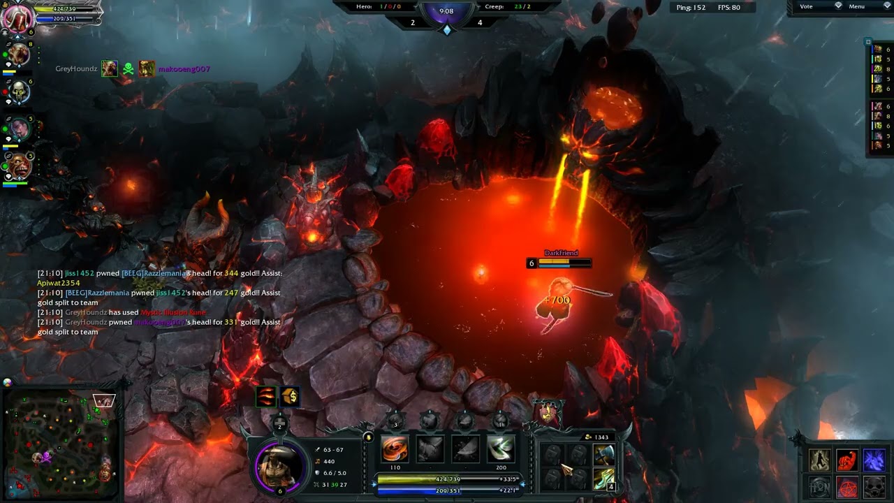 Project Kongor - Heroes Of Newerth SWIFTBLADE team gameplay 08/12/2025