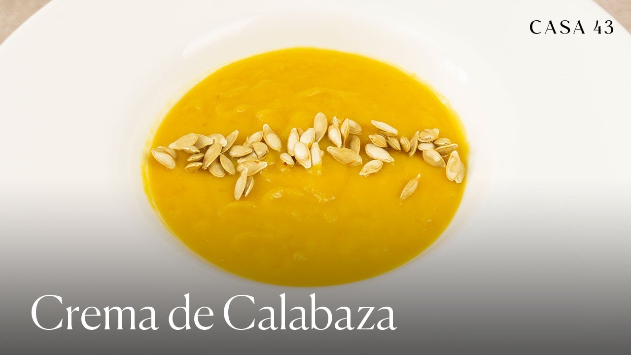 Crema de Calabaza | Receta perfecta para otoño!