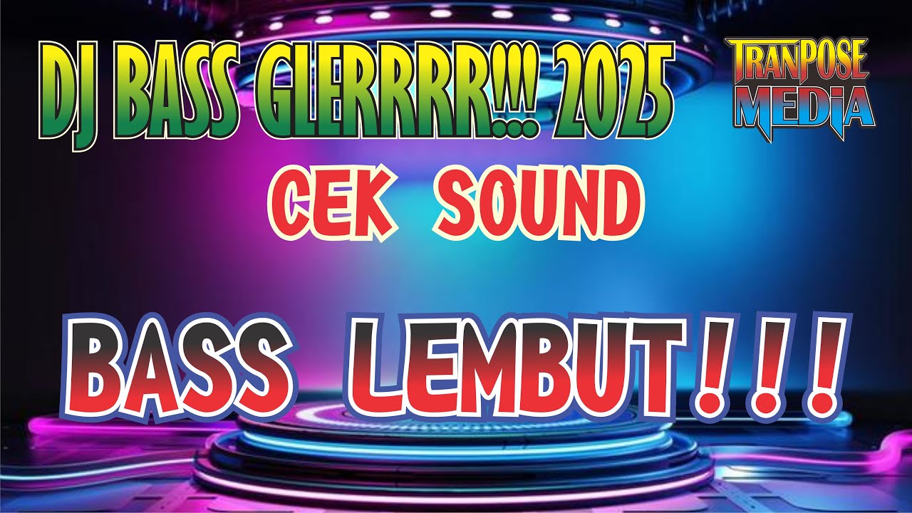 BASSNYA BROO LEMBUT BENING DJ CEK SOUND SLOW BASS