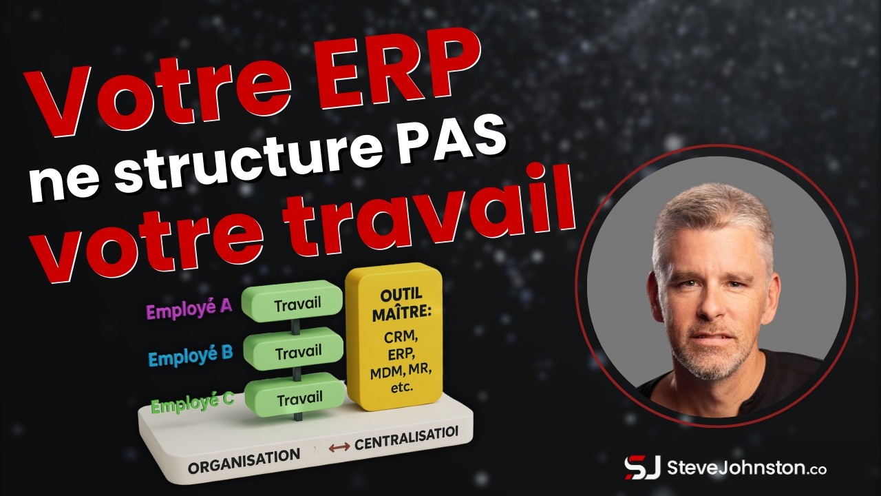 Pourquoi un ERP centralise les données… mais ne règle pas le chaos