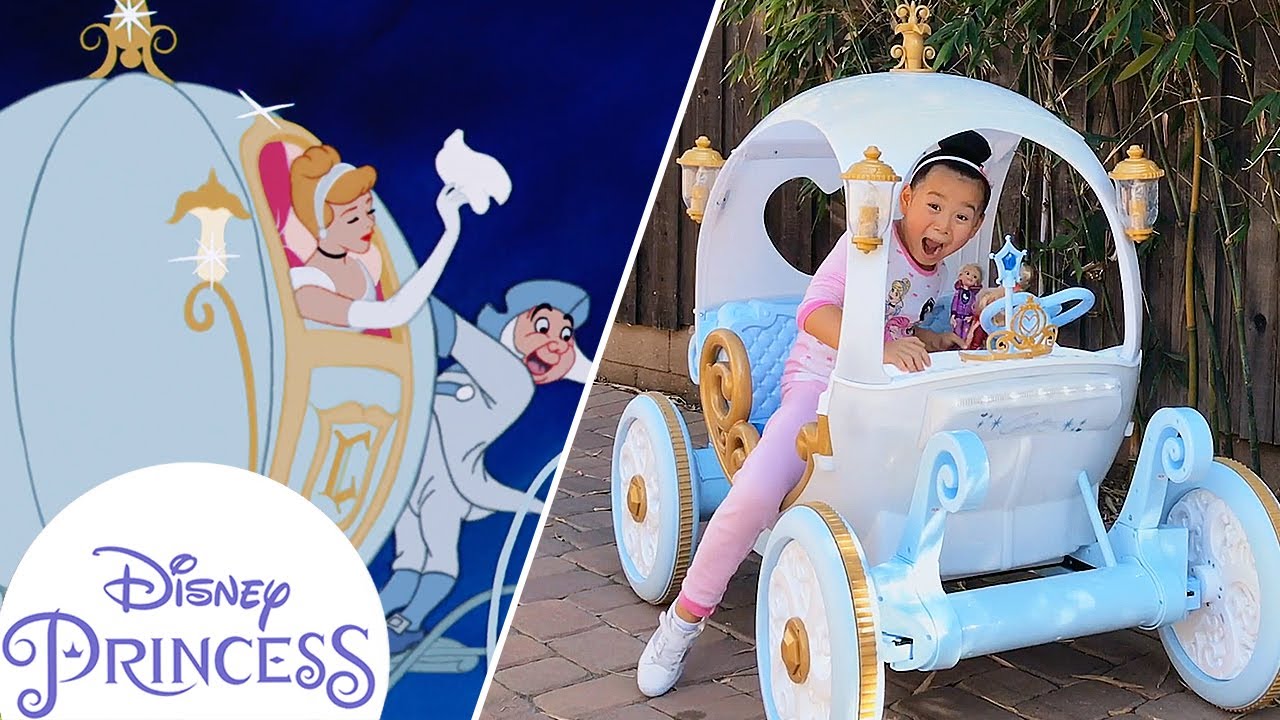 A Real-Life Cinderella Carriage Ride | Disney Princess