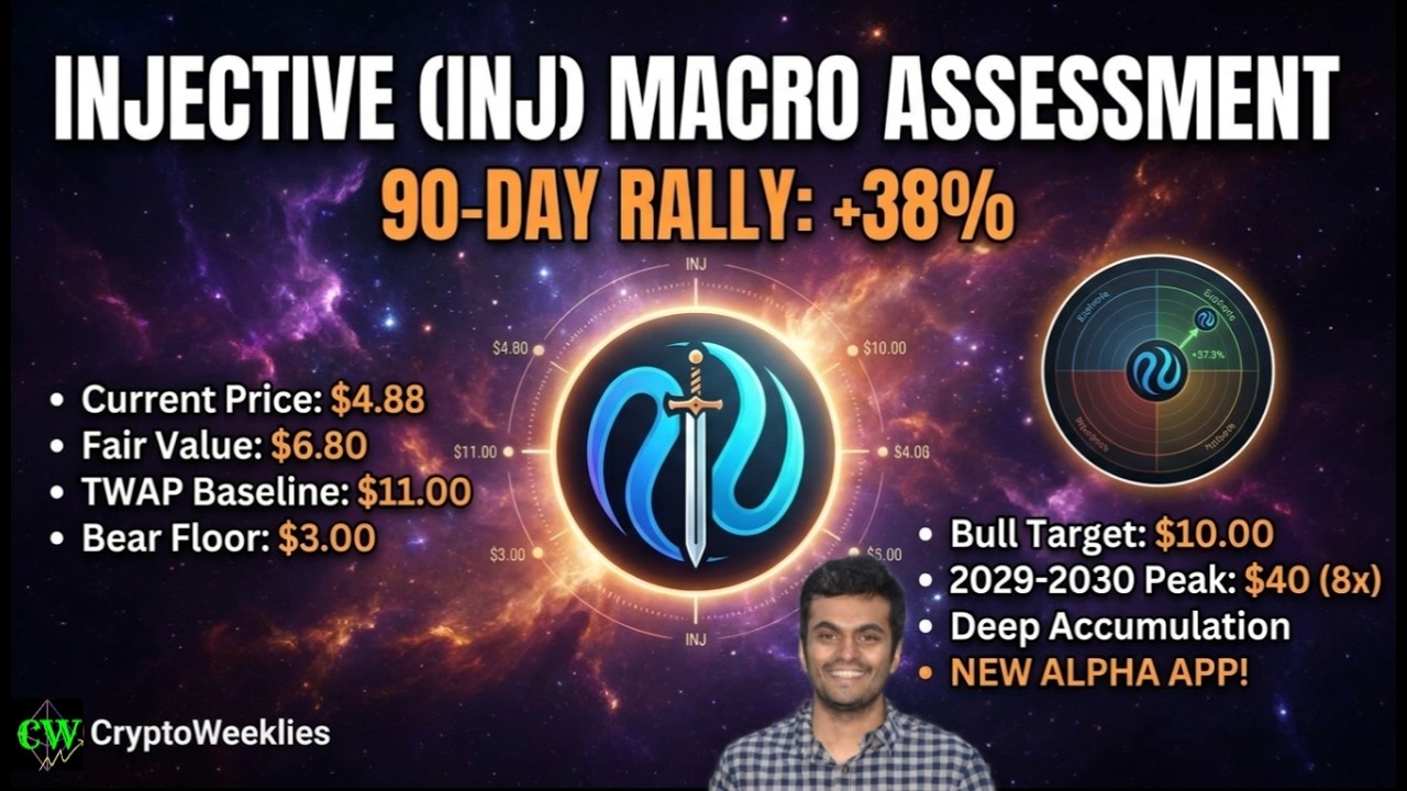 INJ Protocol Squeezes Into a 56% Lifetime TWAP Discount